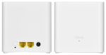 Tenda MX3 (2-PACK) mesh wi-fi system Dual-band (2.4 GHz / 5 GHz) Wi-Fi 6 (802.11ax) White 1 Internal