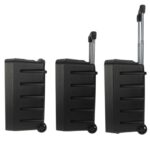 V-tone Karaoke Speaker with Wireless Microphones BQ12 GO MP3 Black - Image 5