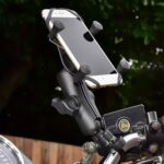 RAM Mounts X-Grip Phone Mount with Handlebar U-Bolt Base - Image 2