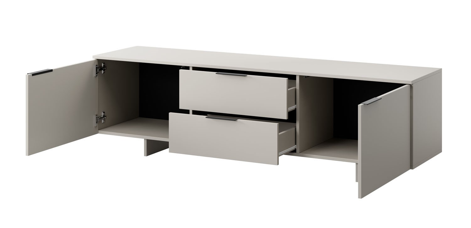 Cama RTV 2D2S ALMA cabinet 180x41.5xH55 cashmere - Image 1