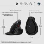 HP Wireless Mouse 920 Ergo Vertical Black - Image 13