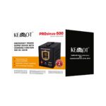 KEMOT PROsinus-500 emergency power supply unit – inverter with a pure sine wave output and 12V charging function  230V  500VA/300W – black - Image 3