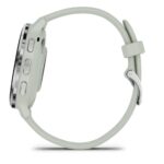 Garmin Venu 3S Stainless Steel 41mm Waterproof Smartwatch with Heart Rate Monitor (Silver Stainless Steel Bezel with Sage Gray Case and Silicone Band) - Image 4