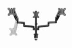 Gembird MA-DA3-01 monitor mount / stand 68.6 cm (27 ) Desk Black - Image 11