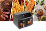 Double fat-free fryer  2200 W  capacity 8 l  LED display - Image 5