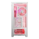 Modecom Expanse T Apex ARGB Gaming Midi Tower Computer Case with Side Window White - Image 8
