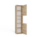 Topeshop S40 SONOMA bathroom storage cabinet Oak - Image 3