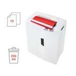 HSM shredstar S10 document shredder  6 mm + separate CD-cutting mechanism - Image 3