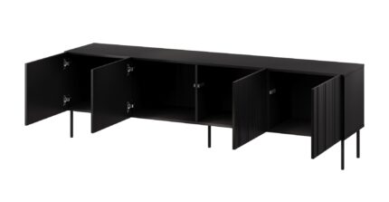 Cama RTV cabinet ISLA 200x40x60 mat black
