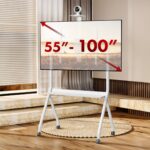Maclean Energy MC-114 W TV Mount Floor up to 100" and 10kg White - Image 9