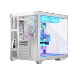 Modecom Panorama ARGB 5F Gaming Midi Tower Computer Case with Side Window White - Image 9