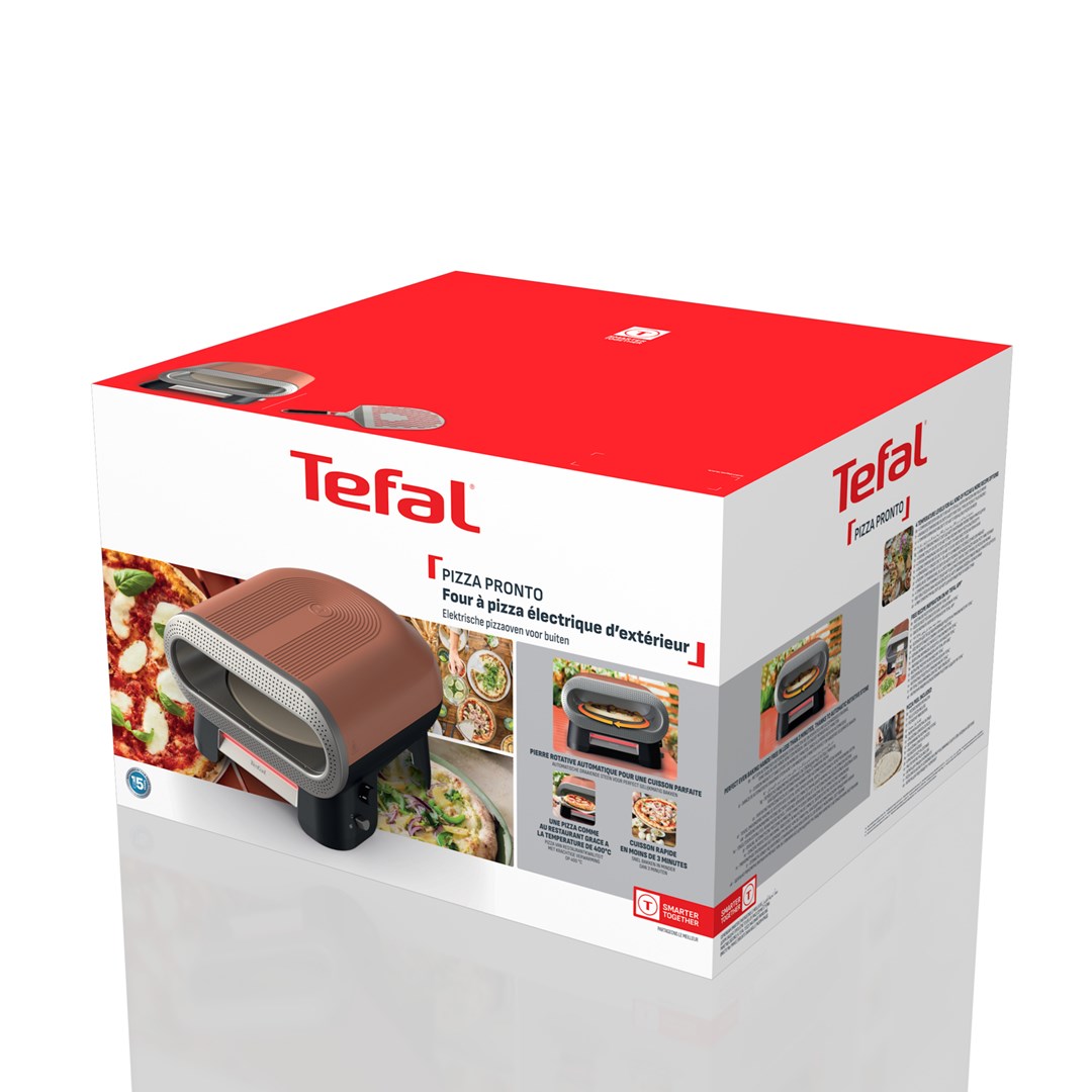 Tefal JM600T pizza maker/oven 1 pizza(s) Terracotta - Image 1