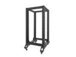 Lanberg Floor Rack Cabinet 22U 60x80cm Black OR01-6822-B - Image 2