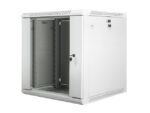 Lanberg Επιτοίχια Καμπίνα Rack 12U 60x60cm Γκρι WF01-6612-10S - Image 3