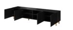 Cama RTV cabinet PAFOS 200x42x52 Black matt