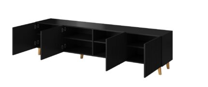 Cama RTV cabinet PAFOS 200x42x52 Black matt