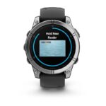 Garmin Fenix E Stainless Steel 47mm Waterproof Smartwatch with Heart Rate Monitor (Black) - Image 8