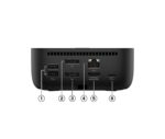 HP USB-C 100W G6 Dock USB-C Docking Station with HDMI/DisplayPort 4K PD Ethernet and Support for 2 Monitors Black - Image 11