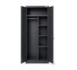 Iron Mate SATURN Metal Utility Cupboard 185x90x45 Anthracite RAL7016 - Image 3