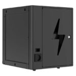 Manhattan Laptop Charging Cabinet Desktop via USB-C 16  7-bay via USB-C 65W  Suitable for USB-C laptops (to 16 )  iPads  MacBooks  Chromebooks  other USB-C devices  Bays 402x290x50mm  USB-C charging cables included Cart  UK & EU - Image 6