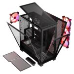 Modecom Volcano Space Apex ARGB Gaming Midi Tower Computer Case with Side Window Black - Image 10
