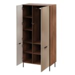 Almera Double Door Wardrobe Cashmere 90x52x185cm