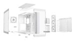Be Quiet Light Base 900 DX Gaming Midi Tower Computer Case with RGB Lighting White - Image 6