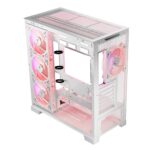 Modecom Volcano Space Apex ARGB Gaming Midi Tower Computer Case with Side Window White - Image 40