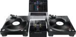 Pioneer PLX-500 PLX-500K Turntables with Preamp Black - Image 2