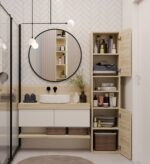 Topeshop S40 SONOMA bathroom storage cabinet Oak - Image 7