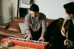 Casio Keyboard CT-S1 with 61 Dynamic Keys with Music Stand Red - Image 2