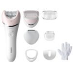 Philips BRE721/00 8000 Series Wet and Dry Epilator White  Pink - Image 2