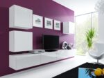 Cama Square cabinet VIGO 50/50/30 white/white gloss - Image 2