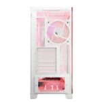 Modecom Volcano Space Apex ARGB Gaming Midi Tower Computer Case with Side Window White - Image 5