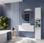 Topeshop S30 BIEL bathroom storage cabinet White - Image 5
