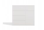 MALWA 1D5S WHITE CHEST OF DRAWERS