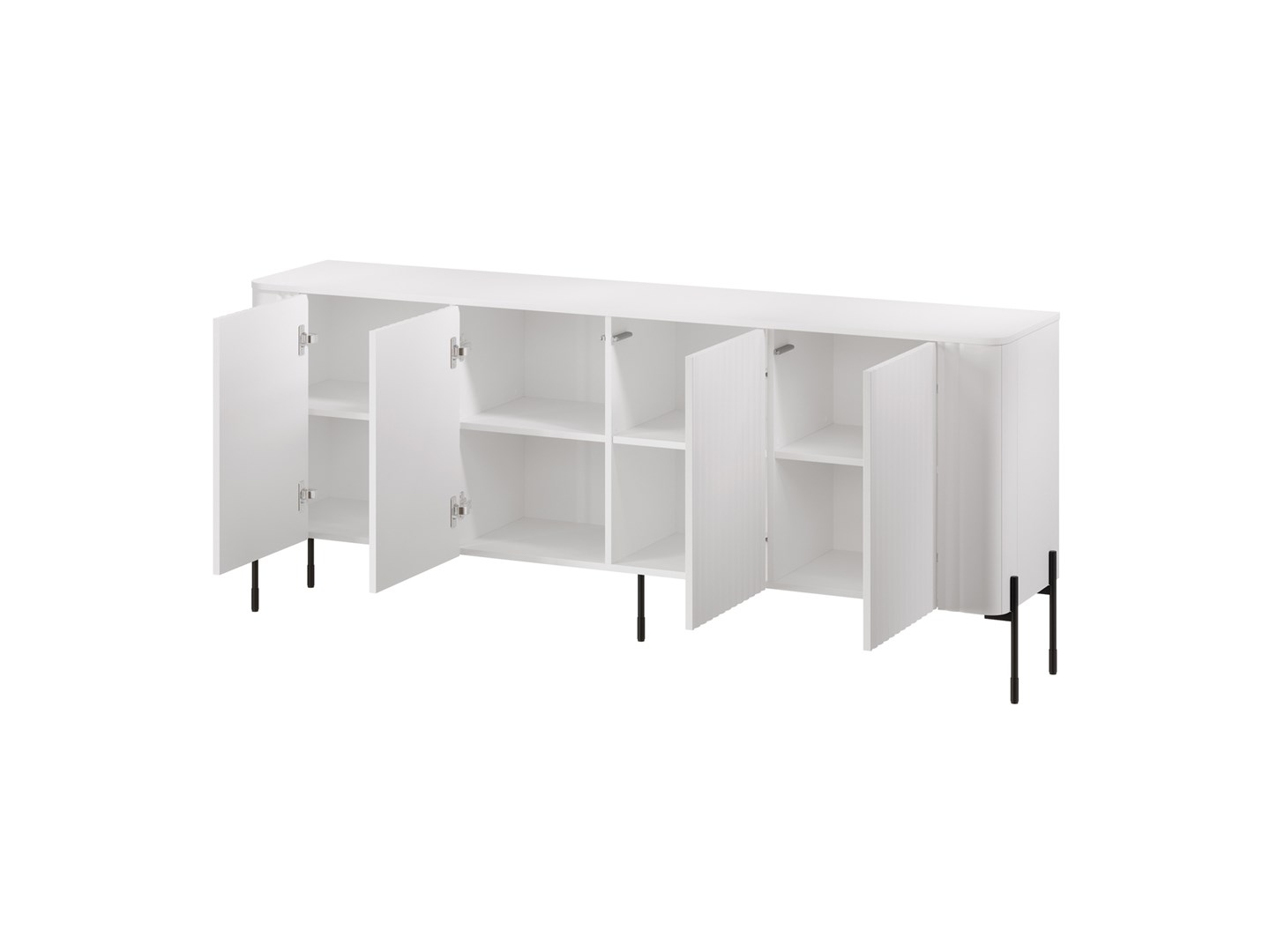 Cama VERA chest of drawers 190x40x80 matt white - Image 1
