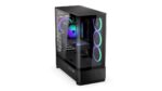 Endorfy Aquarius 8000 Corona Gaming Midi Tower Computer Case with Side Window and ARGB Lighting Black - Image 4