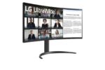 LG 34WR50QK-B Ultrawide VA HDR Curved Monitor 34" QHD 3440x1440 with Response Time 5ms GTG - Image 3