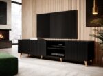 Cama RTV cabinet PAFOS 200x42x52 Black matt - Image 3