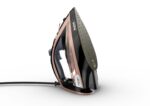 Tefal Ultimate Pure FV9845 iron Dry & Steam iron Durilium Autoclean soleplate 3200 W Black  Copper - Image 2