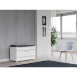 Topeshop OPAL SZAFKA BIEL shoe organizer Closed White - Image 5