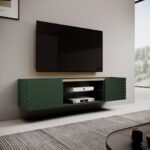EF ONDA RTV cabinet 180.5x40xH58.39 green (standing or wall mounted) - Image 3