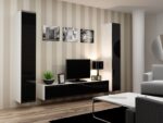 TV Stand Vigo White and Black Gloss M180xD30xH40cm RTV VIGO180 - Image 7