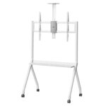 Maclean Energy MC-114 W TV Mount Floor up to 100" and 10kg White - Image 2