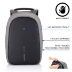 XD DESIGN ANTI-THEFT BACKPACK BOBBY HERO REGULAR GREY P/N: P705.292 - Image 6