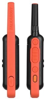 Motorola T82 Twin Pack two-way radio 16 channels Black Orange - Image 9