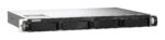 Qnap TS-435XeU-4G  1U  4 x 2.5 /3.5  SATA   Marvell Octeon TX2 CN9130 / CN9131 quad-core  4GB DDR4 SODIMM (Max. 32GB)  2 x 10GbE SFP+  2 x 2.5GbE  Single PSU - Image 2
