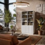 Cama LIVERTI bookcase 100x42x171 white - Image 2