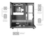Mars Gaming MC-INFINIOLITE Midi Tower Black - Image 4